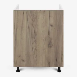 Szafka stojąca pod zlewozmywak BASIC PLUS BP/D60Z dark rockfort hickory