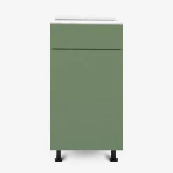Szafki Kuchenne|inny Szafka stojąca z szufladą BASIC PLUS BP/D40SR1 smoke green
