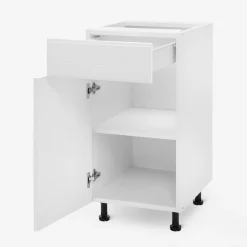 inny Szafka stojąca z szufladą BASIC PLUS BP/D40SR1 biały mat
