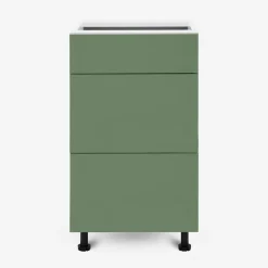 Szafki Kuchenne|inny Szafka stojąca z szufladami BASIC PLUS BP/D45SR3 smoke green