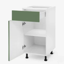inny Szafka stojąca z szufladami BASIC PLUS BP/D45S3 smoke green