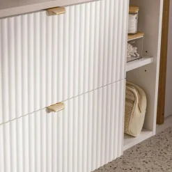 inny Szafka umywalkowa biały mat BELT 80 cm