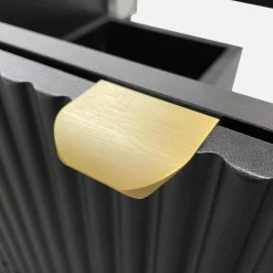 inny Szafka umywalkowa czarny mat BELT 60 cm