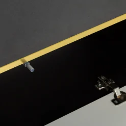 Exline Szafka wisząca czarna GOLD 160 cm