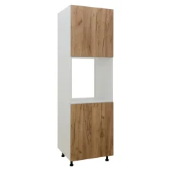 Szafka wysoka pod piekarnik BASIC PLUS BP/D60SP dąb craft złoty