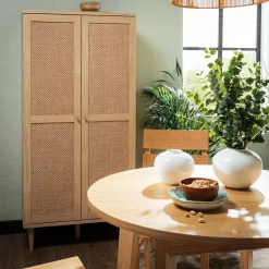 Szafy Uchylne|FORTE Szafka z półkami boho CALASETTA