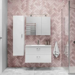 inny Szafka z umywalką SANITA biały