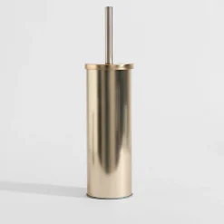 Akcesoria Łazienkowe|Akcesoria Łazienkowe|inny Szczotka do WC z pojemnikiem złota