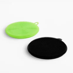 inny Szczotki silikonowe czarna zielona 2 szt.