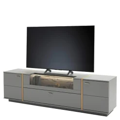Szeroka szafka RTV do nowoczesnego salonu SEVILLA