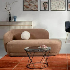 Szezlongi|Sofy|inny Szezlong brązowy SITSONMI lewy