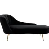 Szezlongi| Szezlong czarny VALUTA