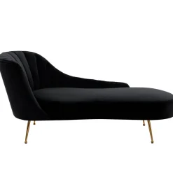 Szezlongi| Szezlong czarny VALUTA