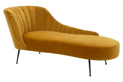 Szezlongi| Szezlong musztardowy VALUTA