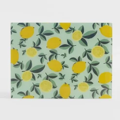 inny Szklana deska do krojenia, cytryny, 40x30 cm