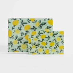 inny Szklana deska do krojenia, cytryny, 40x30 cm