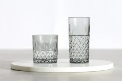 Szklanki I Kubki| Szklanka do zimnych napojów niska szara 280 ml