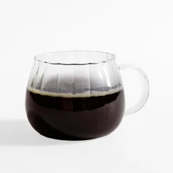 Szklanki I Kubki|inny Szklanka ryflowana z uchem 350 ml