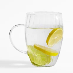 inny Szklanka ryflowana z uchem 500 ml