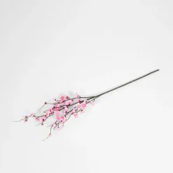 inny Sztuczna gałązka z różowymi kwiatami 90 CM