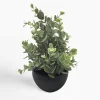 Sztuczne Kwiaty, Rośliny I Gałązki|inny Sztuczna roślina bielona w doniczce 28 cm