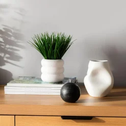 inny Sztuczna trawa w doniczce 20 cm