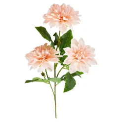 Sztuczny kwiat dalia różowa 66 cm