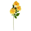 Sztuczne Kwiaty, Rośliny I Gałązki| Sztuczny kwiat dalia żółta 66 cm