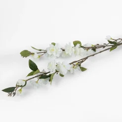 Sztuczne Kwiaty, Rośliny I Gałązki|inny Sztuczny kwiat jabłoni biały 90 cm