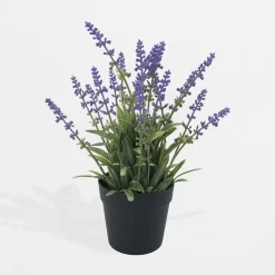 Sztuczne Kwiaty, Rośliny I Gałązki|inny Sztuczny kwiat lawendy w doniczce 26 cm