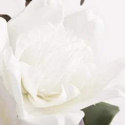 Sztuczne Kwiaty, Rośliny I Gałązki|inny Sztuczny kwiat magnolia biały 103 cm