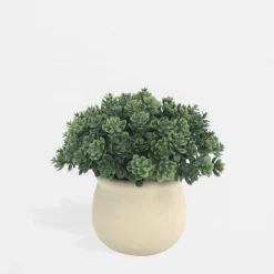 Sztuczne Kwiaty, Rośliny I Gałązki|inny Sztuczny kwiat w beżowej doniczce 14 cm