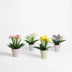 Sztuczne Kwiaty, Rośliny I Gałązki|inny Sztuczny kwiat w doniczce MIX