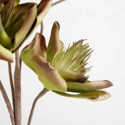 inny Sztuczny kwiat zieleń brąz 70 cm