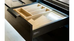 Qubik Szuflada niska INSIDE SYSTEM BOX 45 antracyt