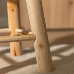 Taborety|inny Taboret tapicerowany beżowy TROPICOSI