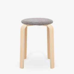 Taborety| Taboret tapicerowany CETON szary