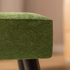 inny Taboret tapicerowany zielony TRINKETY