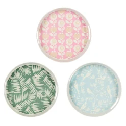 Taca bambusowa okrągła mix 30 cm