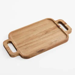 Zastawa Śniadaniowa|inny Taca do serwowania akacjowa 42x23 cm