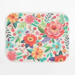 Zastawa Śniadaniowa|inny Taca do serwowania w kwiaty 36,5x29 cm