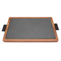 Miski, Patery I Półmiski|inny Taca do serwowania z łupkiem prostokątna 35x22 cm