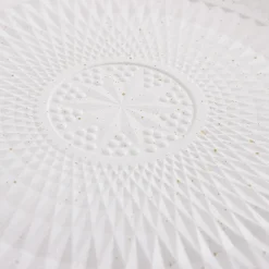 inny Talerz dekoracyjny biały 29,5 cm