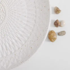 inny Talerz dekoracyjny biały 29,5 cm