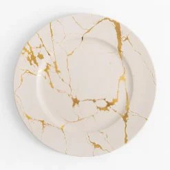 inny Talerz dekoracyjny podtalerz glamour 33 cm