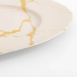 inny Talerz dekoracyjny podtalerz glamour 33 cm