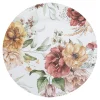 Talerz dekoracyjny podtalerz w kwiaty 33 cm