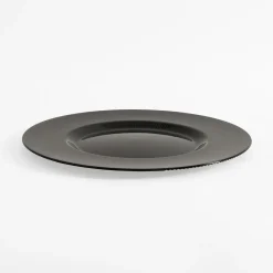 inny Talerz dekoracyjny podtalerz czarny 33 cm