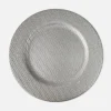 inny Talerz dekoracyjny srebrny 33 cm