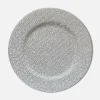 inny Talerz dekoracyjny srebrny 33 cm
